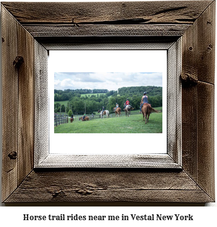 horse trail rides near me in Vestal, New York